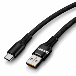 SouzNXT 120W Fast Charging USB to Type-C Cable | Super Speed Data Transfer | Durable Braided Cable | 1.2 Meter | Universal Compatibility