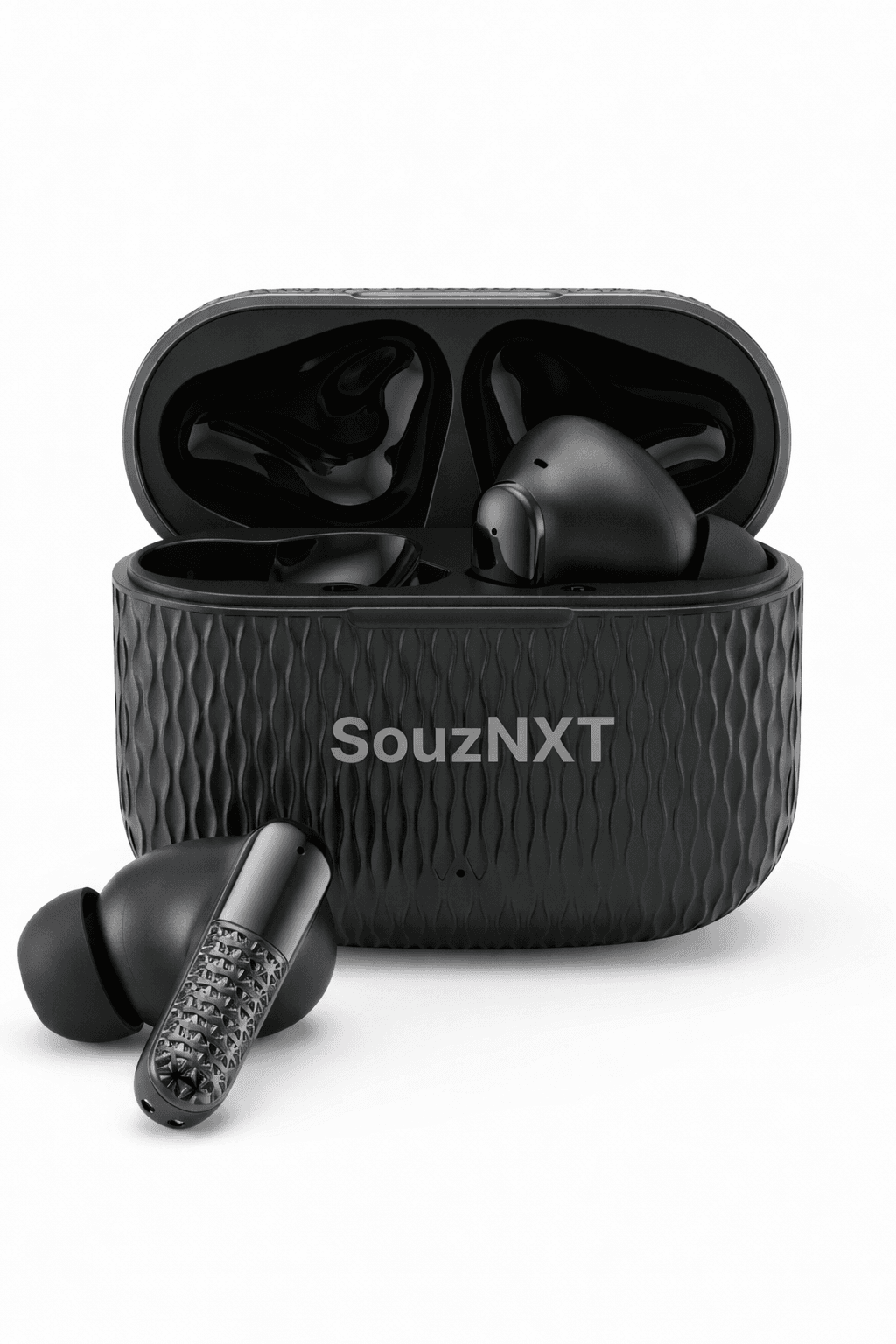 SouzNXT Prime Buds 72 – Wireless Earbuds with 72H Playtime, Bluetooth 5.4, ENC Calling, Touch Control & IPX5