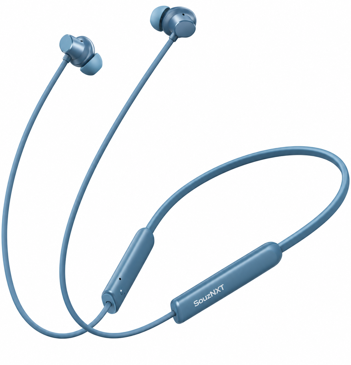 SouzNXT Wireless Neckband | Deep Bass • ENC Calling • Up to 30H Playtime
