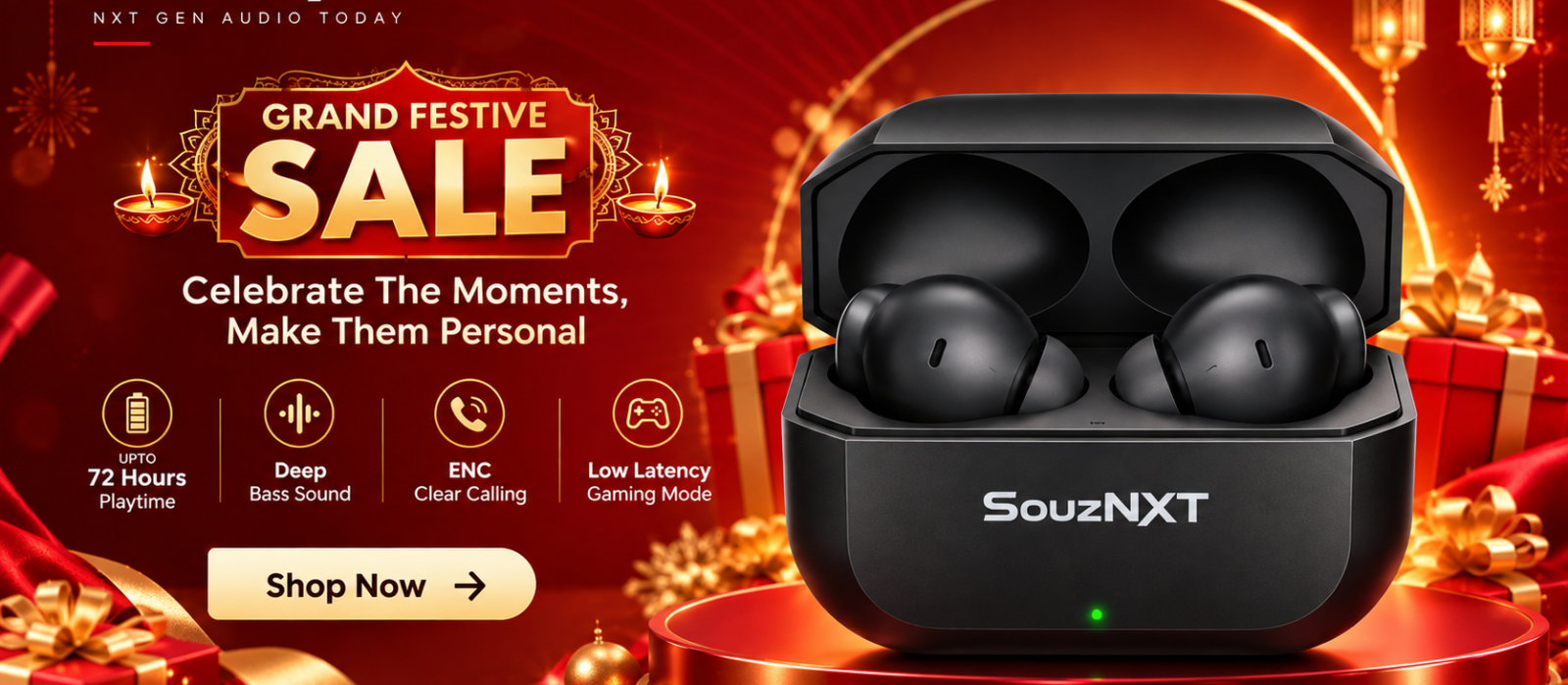 SouzNXT Grand Festive Sale Banner